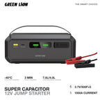 Super Capacitor 12V Jump Starter – Powerful, Batteryless Emergency Solution | Green Lion