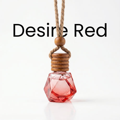 Desire Red Car Fragrance – Sweet Fresh Hanging Car Perfume, Long Lasting Auto Air Freshener UAE