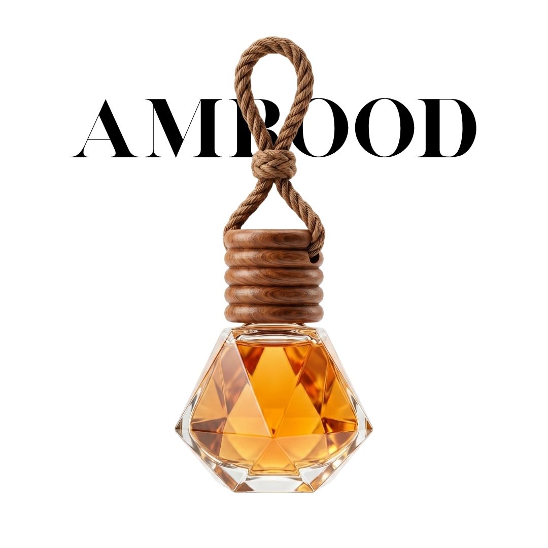 Amrood Car Fragrance – Long Lasting Guava Scent Hanging Car Perfume | Air Freshener for Cars & Interiors