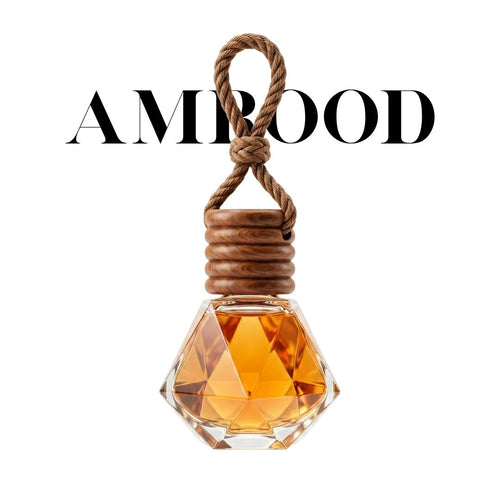 Amrood Car Fragrance – Long Lasting Guava Scent Hanging Car Perfume | Air Freshener for Cars & Interiors