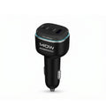 140W Triple-Port Car Charger | 65W USB-C PD Fast Charging + 45W + 30W | High Power Car Adapter for Laptop, iPhone, Samsung