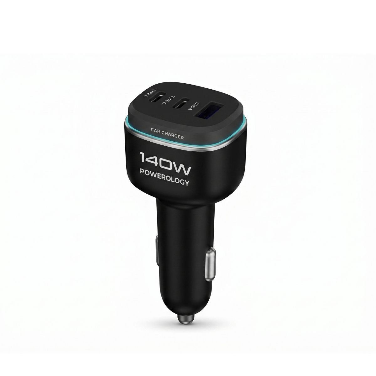 140W Triple-Port Car Charger | 65W USB-C PD Fast Charging + 45W + 30W | High Power Car Adapter for Laptop, iPhone, Samsung