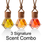 Millova 3 Mood Car Fragrance Set – Premium Hanging Car Perfume (Amrood, Desire Red, Eternity) Long Lasting Auto Air Freshener UAE