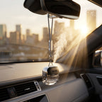 Green Lion Drive Mist Car Diffuser – Rechargeable Hanging Car Perfume, USB-C Mist Air Freshener, Refillable Auto Fragrance UAE