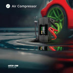 Portable 12000mAh Car Jump Starter with Air Compressor – 150 PSI Digital Tire Inflator & Power Bank
