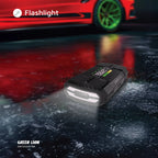 Portable 12000mAh Car Jump Starter with Air Compressor – 150 PSI Digital Tire Inflator & Power Bank