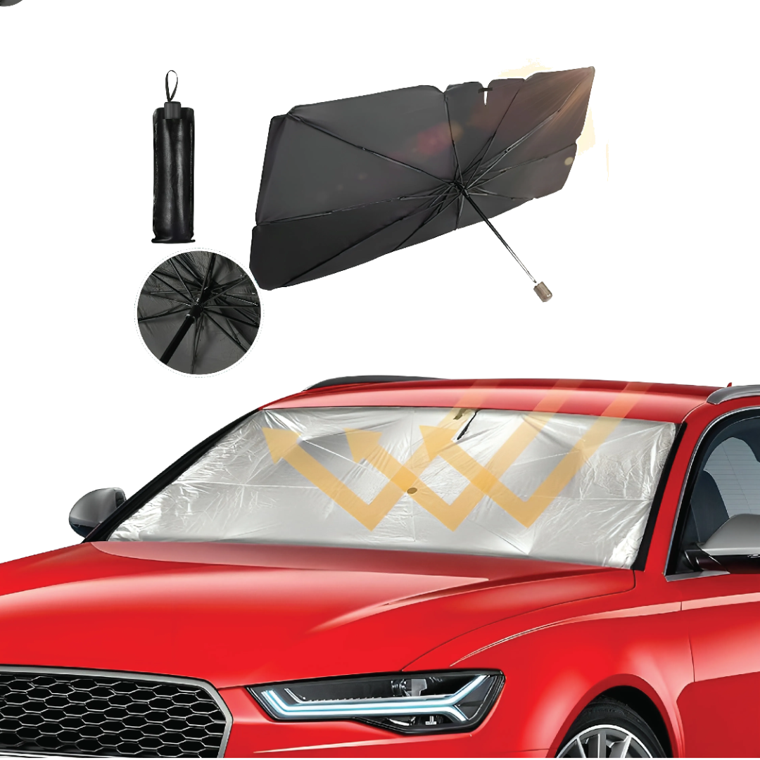 Green Lion Car Windshield Sunshade Umbrella