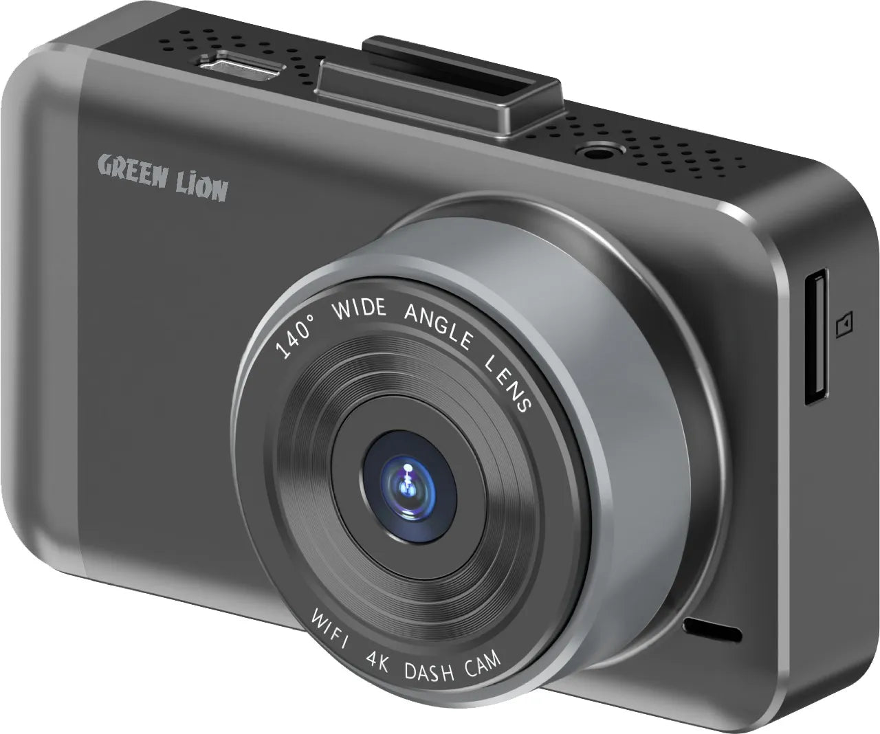 Green Lion Dash Cam Pro Front and Rear – 4K UHD Dual Camera with WiFi & Night Vision