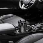 Green Lion Drive Flex 2-in-1 Cup Holder – Universal Car Organizer with Expandable Food Tray