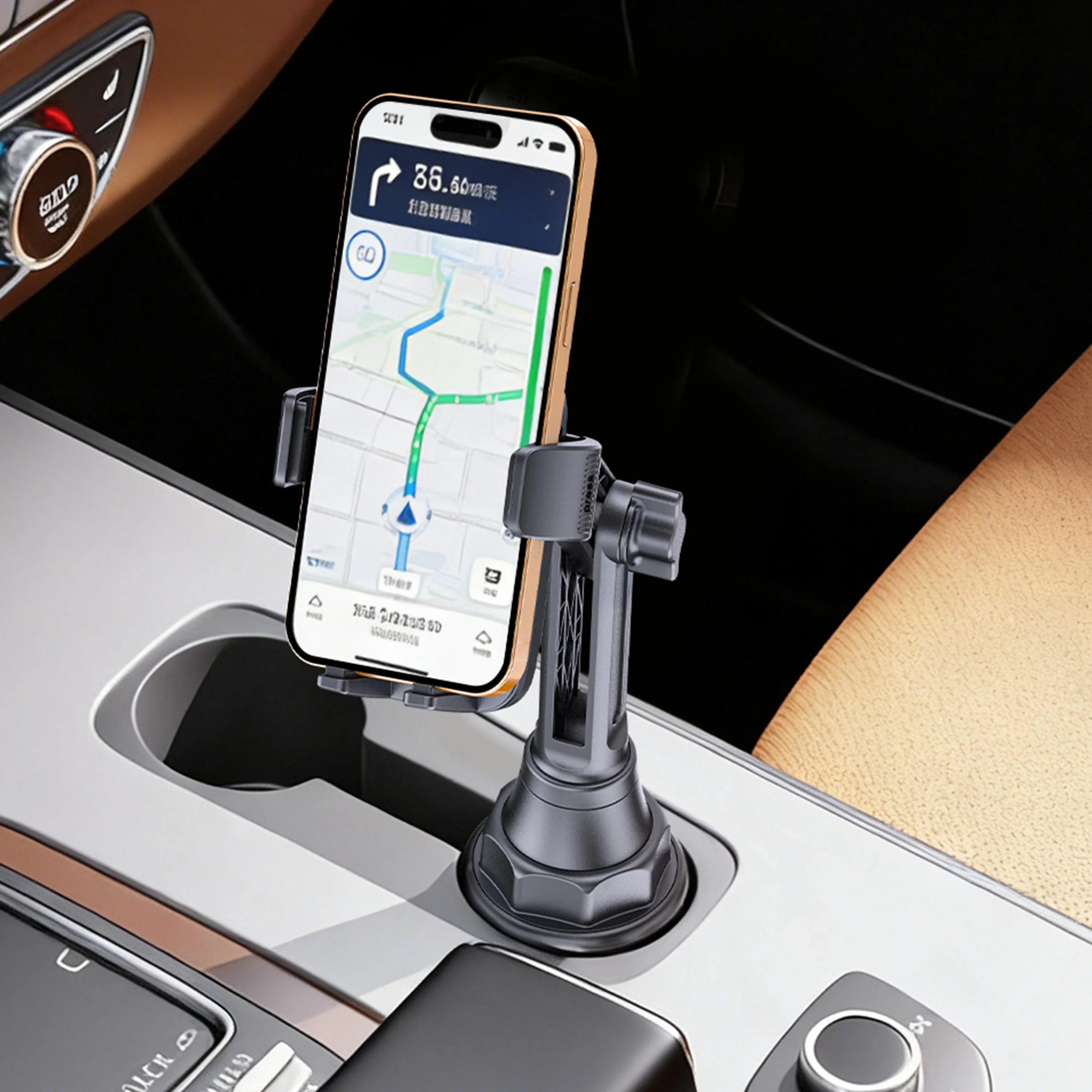 Green Lion GX-72 Car Cup Phone Holder 2.5'' - 4.0