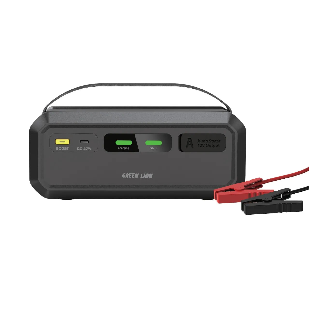 Super Capacitor 12V Jump Starter – Powerful, Batteryless Emergency Solution | Green Lion