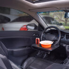 Multi-Functional Steering Wheel Tray – Car Dining, Laptop & Storage Solution | Green Lion